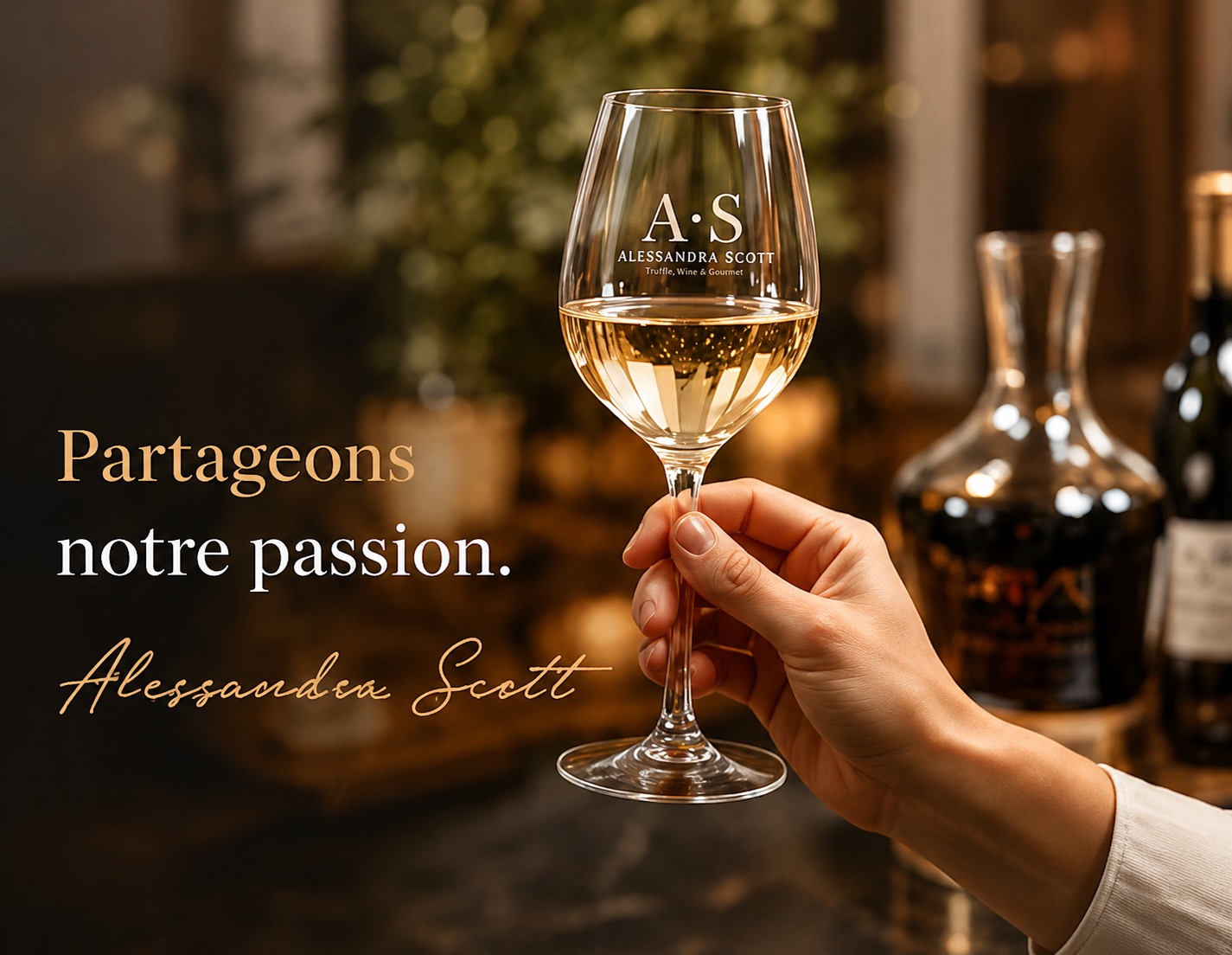 Partageons notre passion — Alessandra Scott