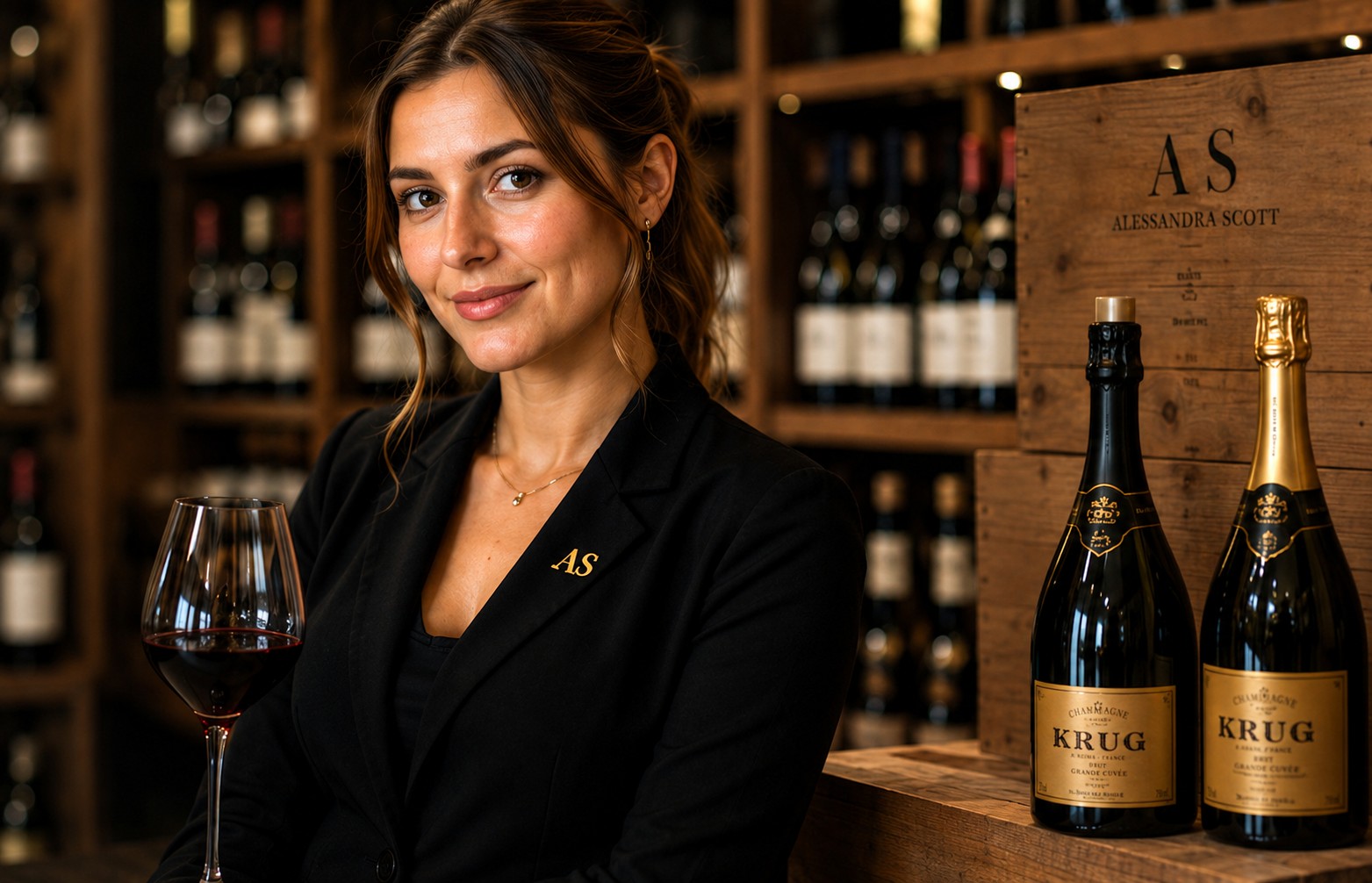 Alessandra Scott, sommelière et conseillère en vins